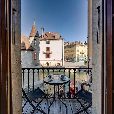 Le Balcon Perriere I - Charming Apartment With Direct View Of The Thiou Annecy Exteriér fotografie