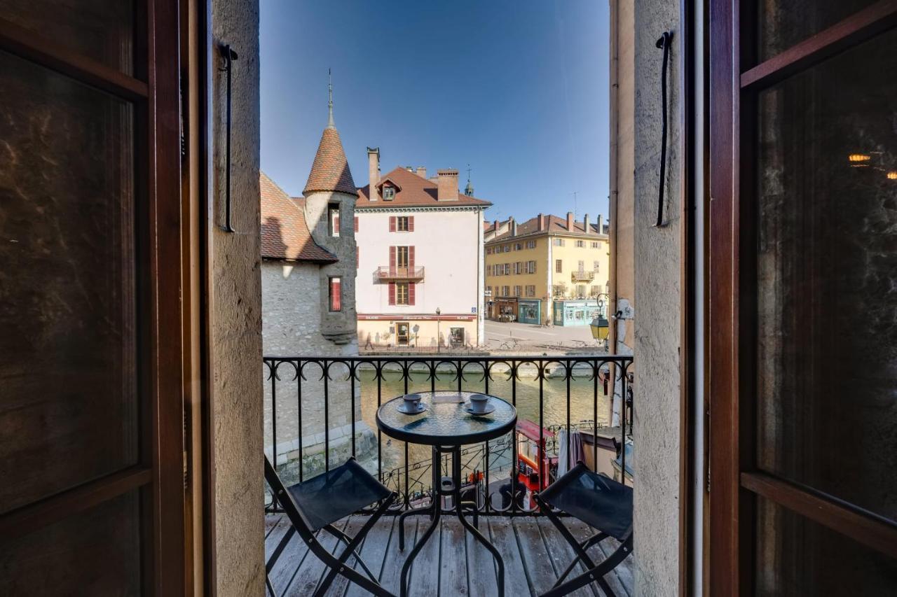 Le Balcon Perriere I - Charming Apartment With Direct View Of The Thiou Annecy Exteriér fotografie